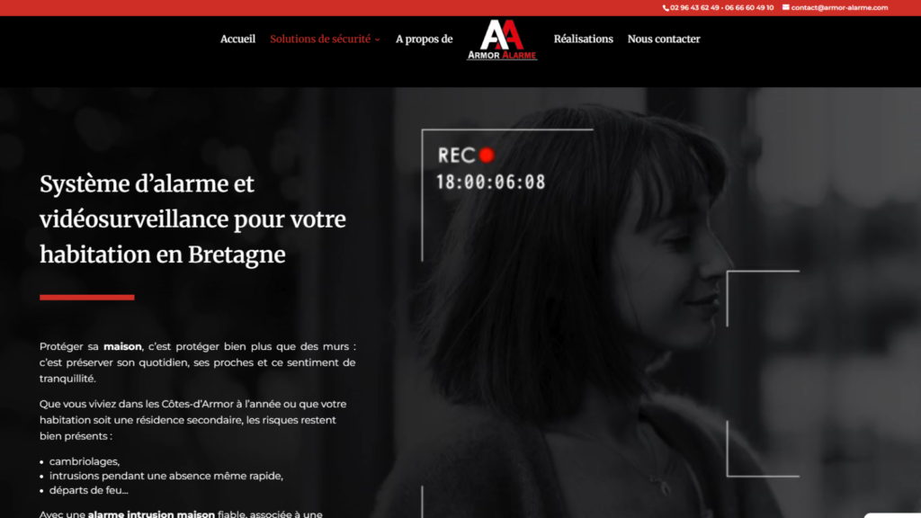Page Solutions pour particuliers