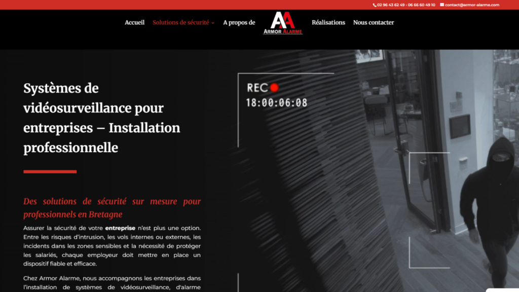 Page Solutions pour professionnels