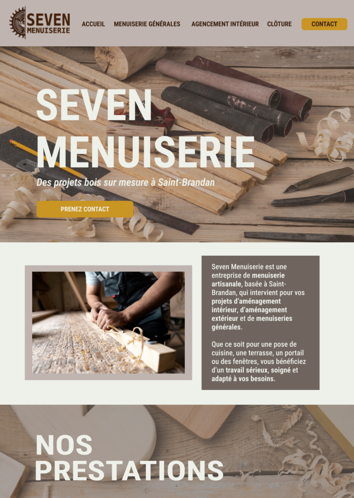 Seven menuiserie home