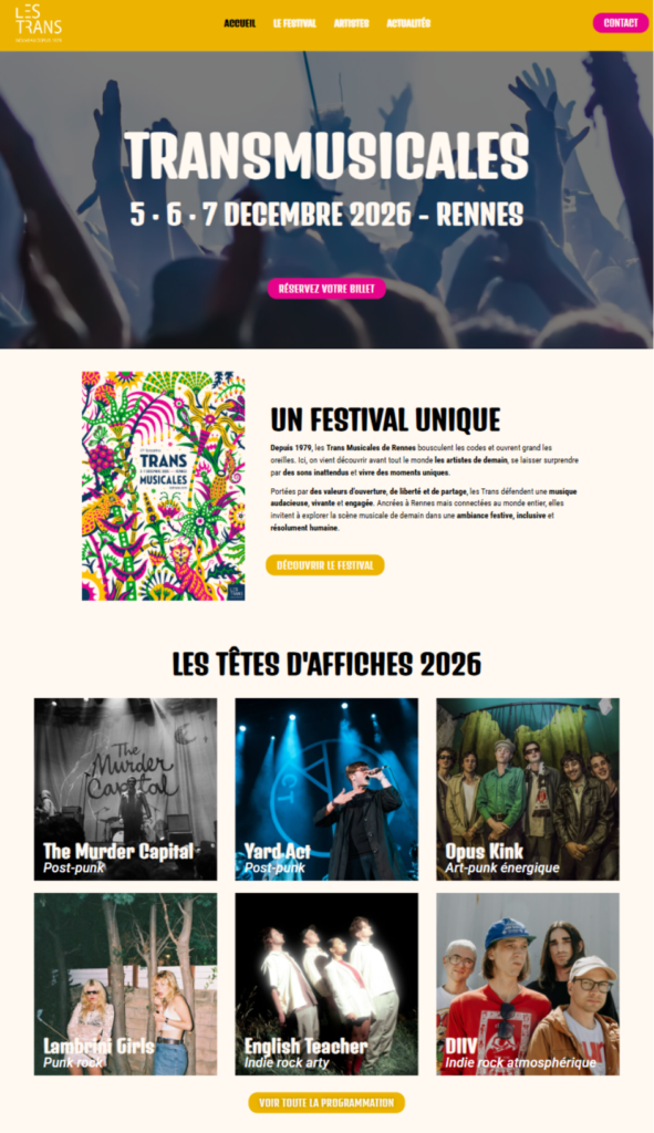 home transmusicales