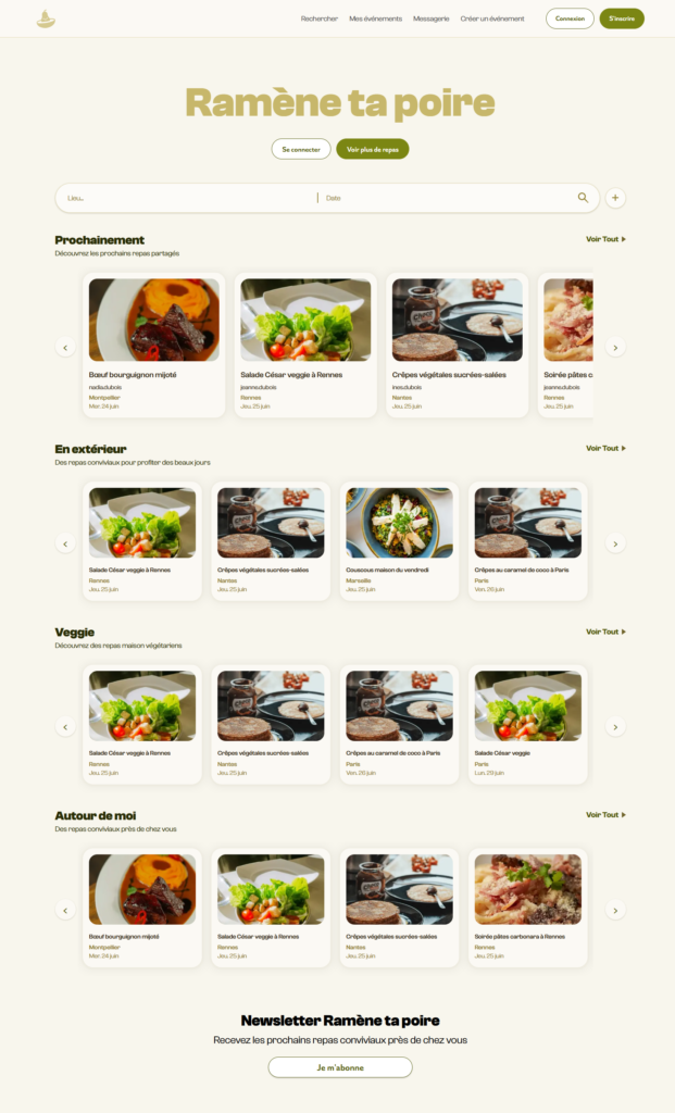 RTP homepage